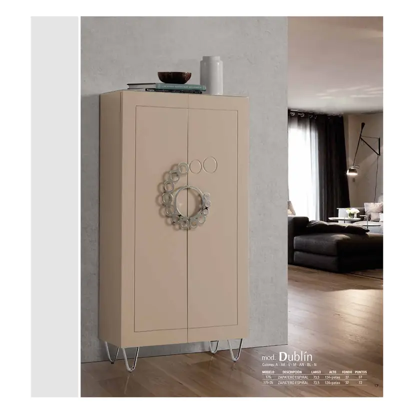 Zapatero 2 Puertas Dublin Alto