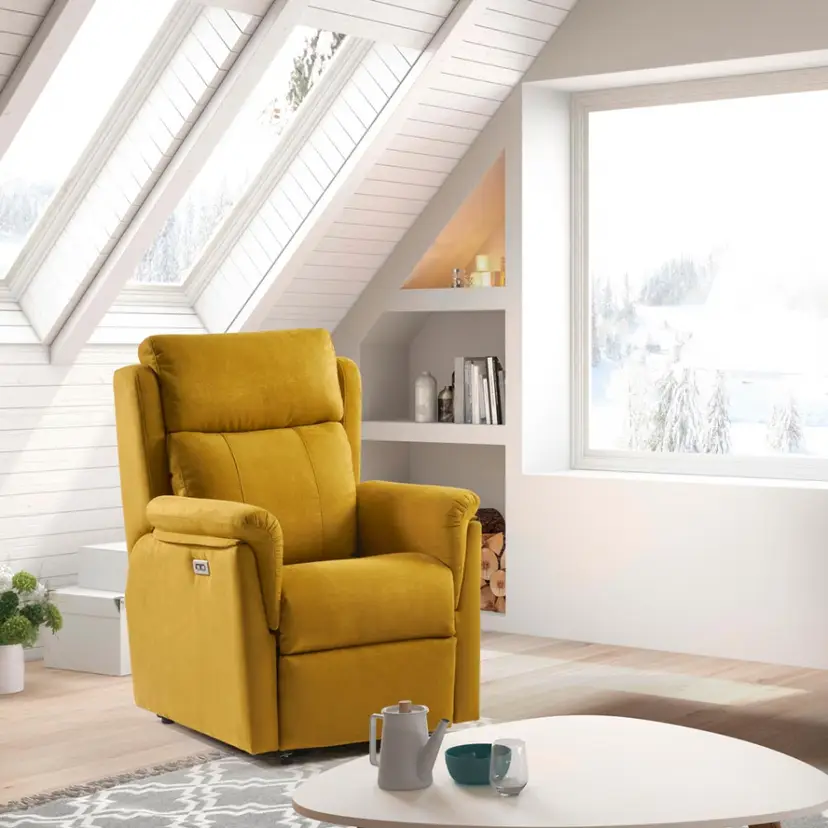 Sillon Relax Elevador con Ruedas Roma – foto 6