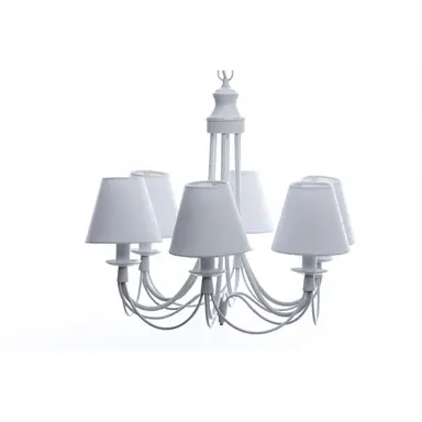 Lampara Techo 5L Blanca 48*48*52