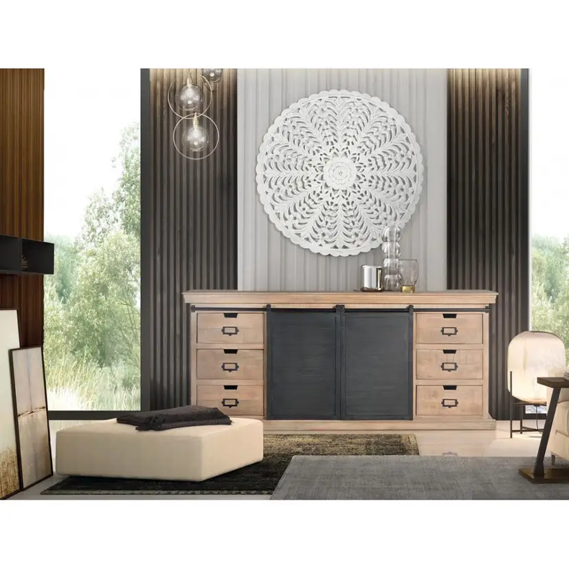 Aparador 190*40*85 6C 2P