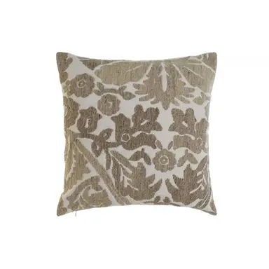 Cojin 45*45 Bordado Beige