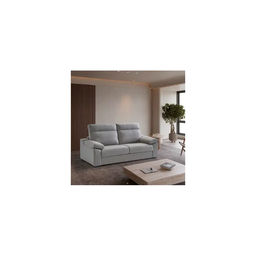 Sofa Cama Italiano Colchón 15cm Tempo