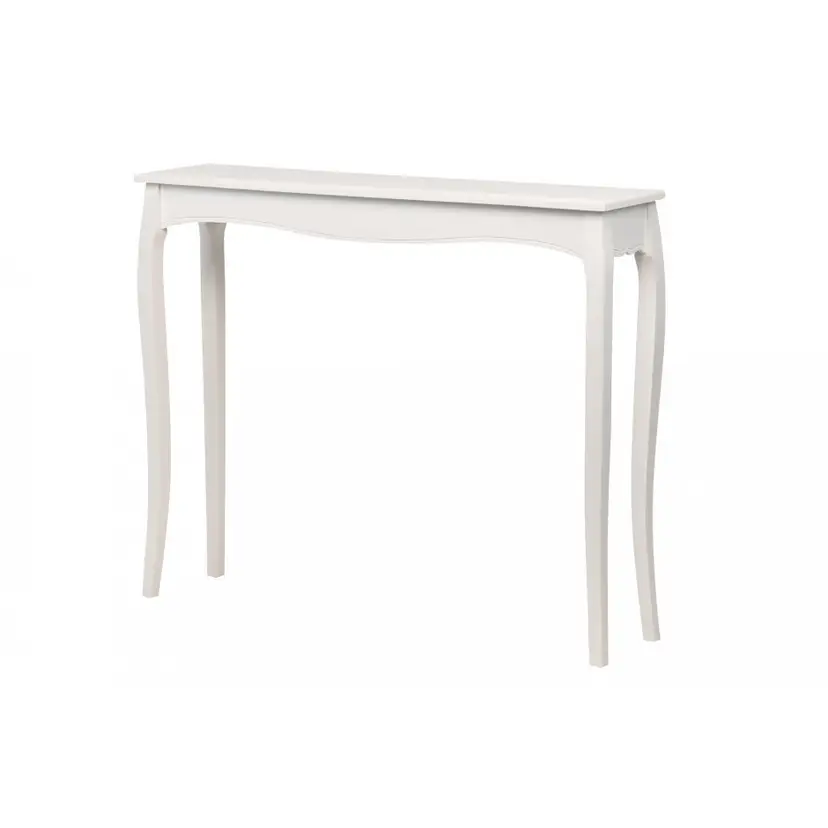 Consola 110*25*80 Madera Blanca