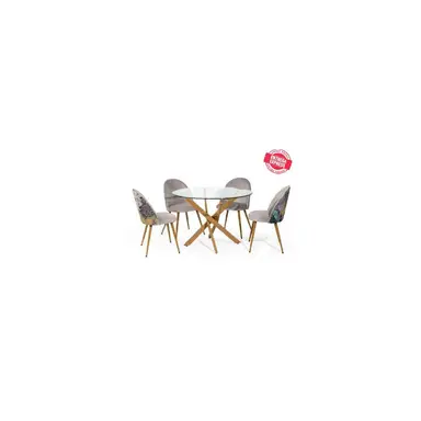 Mesa Comedor 110CM Delia Pata Madera