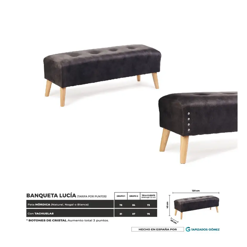 Banqueta Mod Lucia