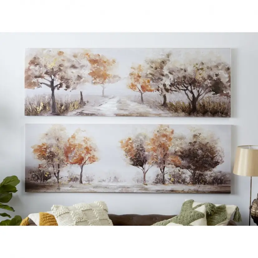 Cuadro 150x50 Arboles