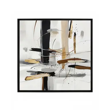Cuadro 80x80 Impresion Abstracto