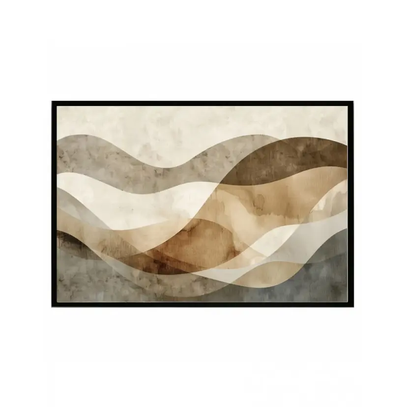 Cuadro 90x60 Impresion Ondas