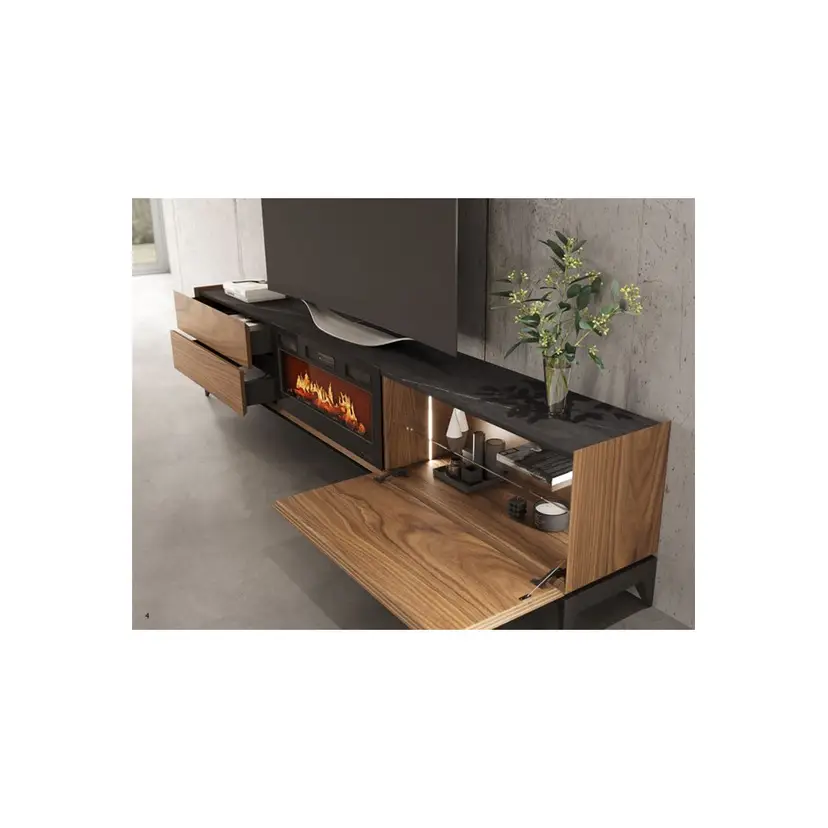 Mueble TV con Chimenea FIII01 – foto 2