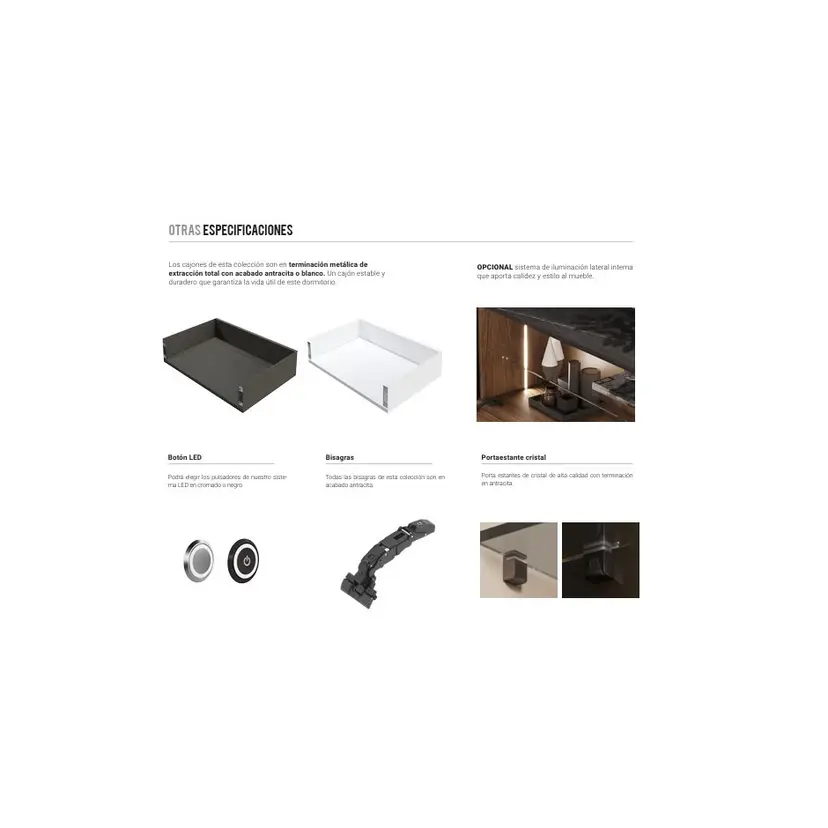 Mueble TV con Chimenea FIII04 – foto 9