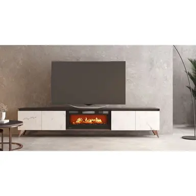 Mueble TV con Chimenea FIII05