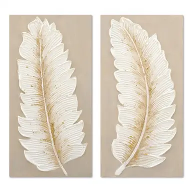 Cuadro 30*60 Pluma Lienzo
