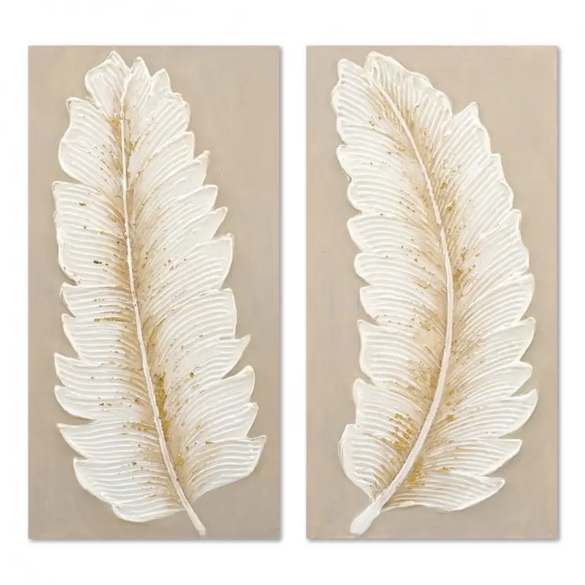 Cuadro 30*60 Pluma Lienzo