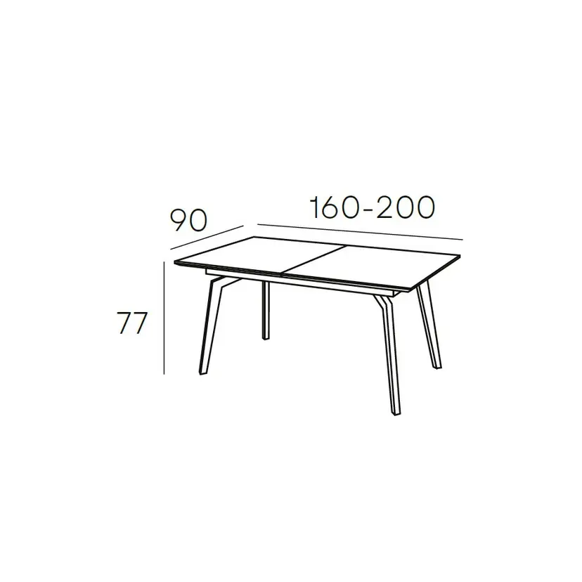 Mesa Comedor Extensible Gael – foto 3