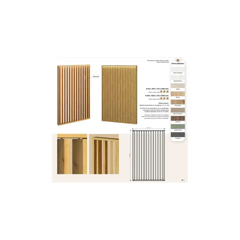 Panel Separador H-421 – foto 5