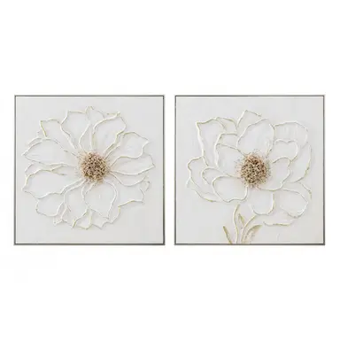 Cuadro 102*102 Flor Lienzo
