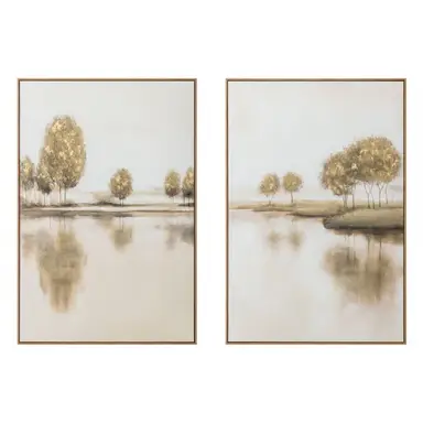 Cuadro 82.5*122.5 Arboles Lienzo