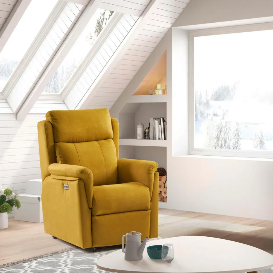 Sillon Relax Elevador con Ruedas Roma – foto 6