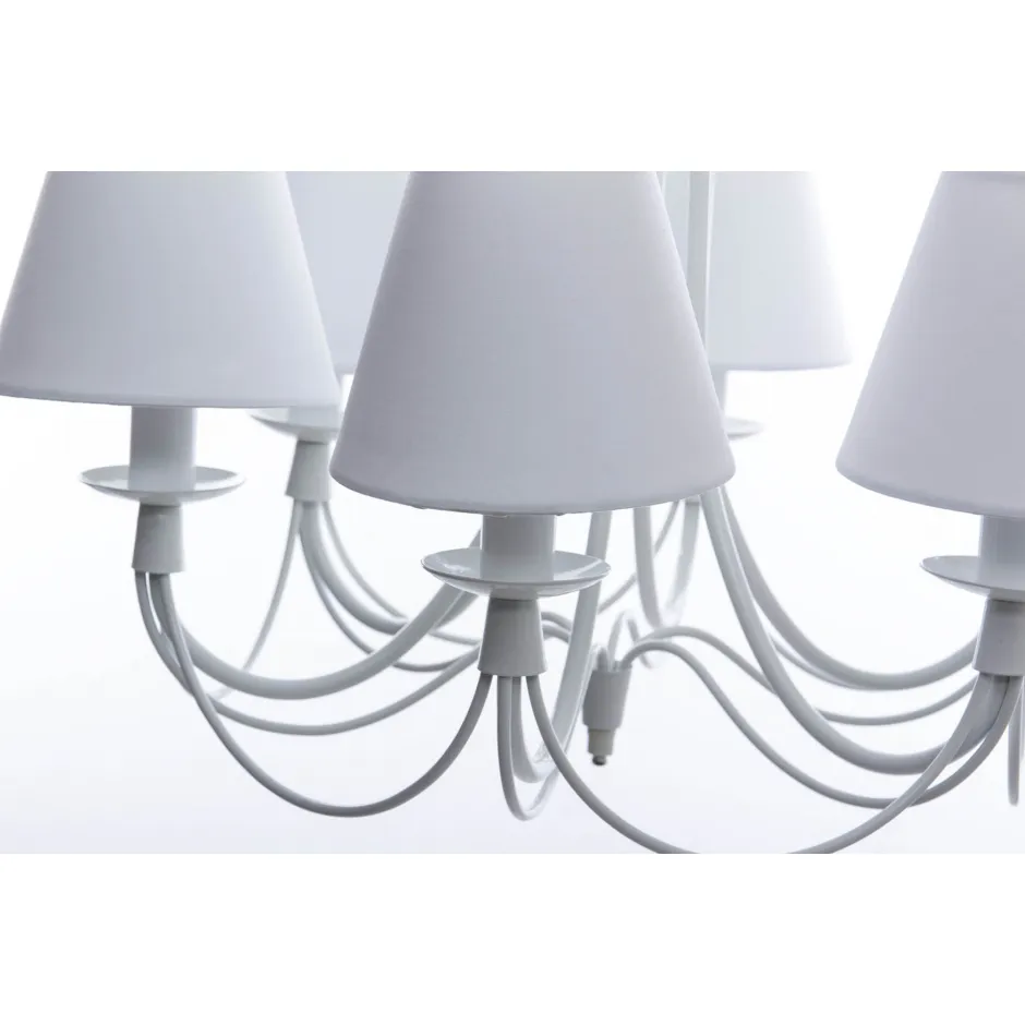 Lampara Techo 5L Blanca 48*48*52 – foto 2