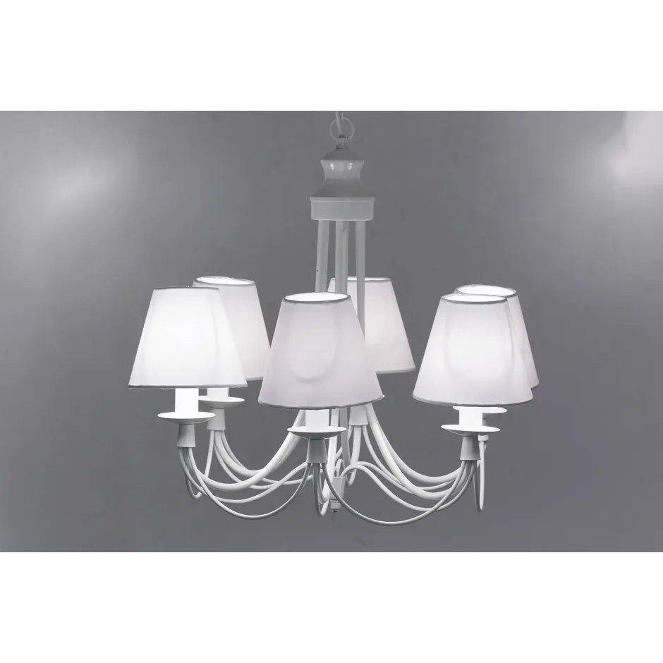 Lampara Techo 5L Blanca 48*48*52 – foto 4