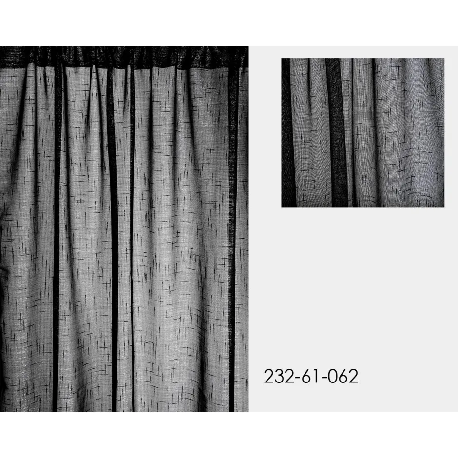 Cortina 140*260 Negra – foto 1