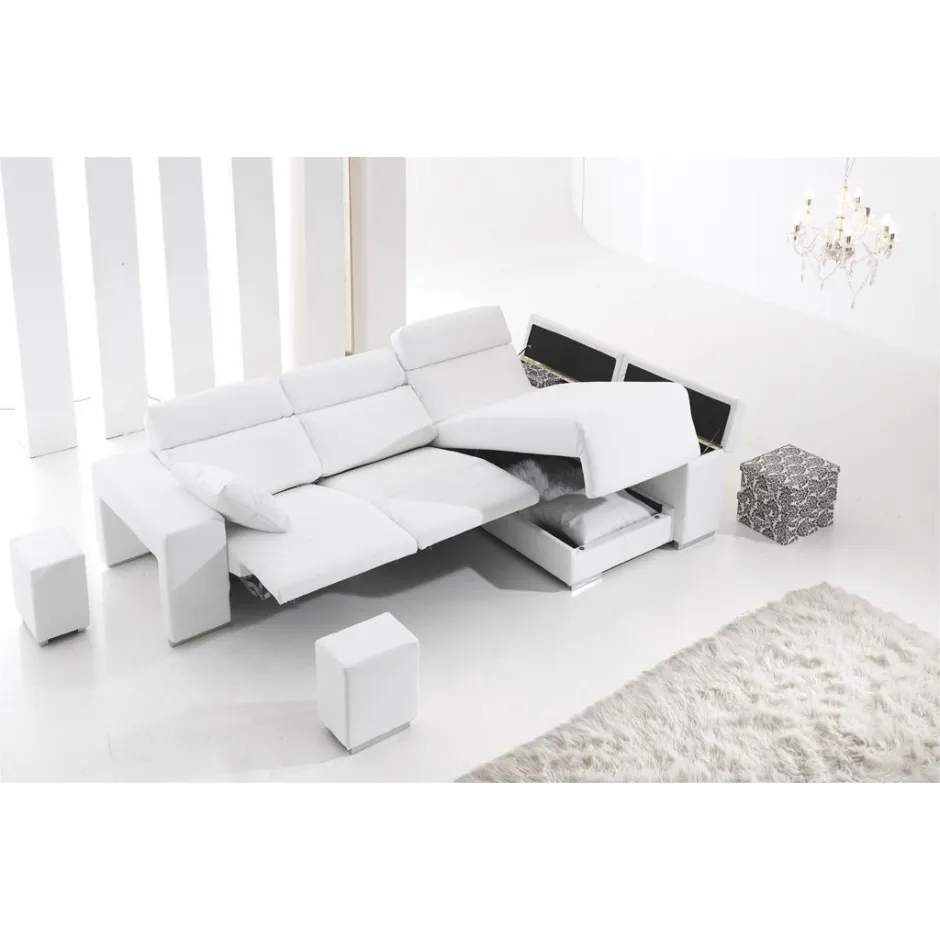 Sofa Chaiselongue Relax Motor Tahira – foto 2