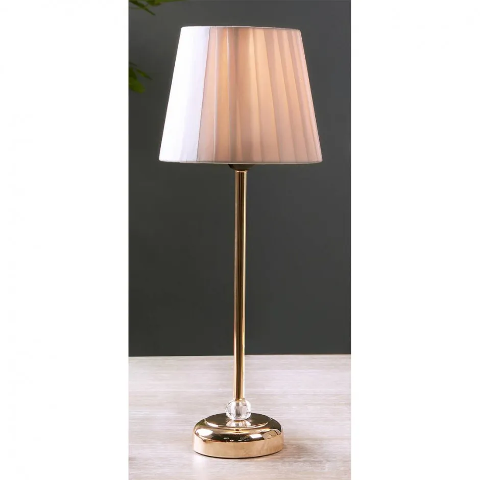 Lampara Sobremesa 18*48 Oro Jenica – foto 1