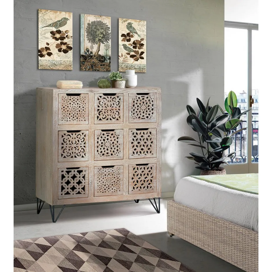 Comoda 88*38*102 9 Caj – foto 1