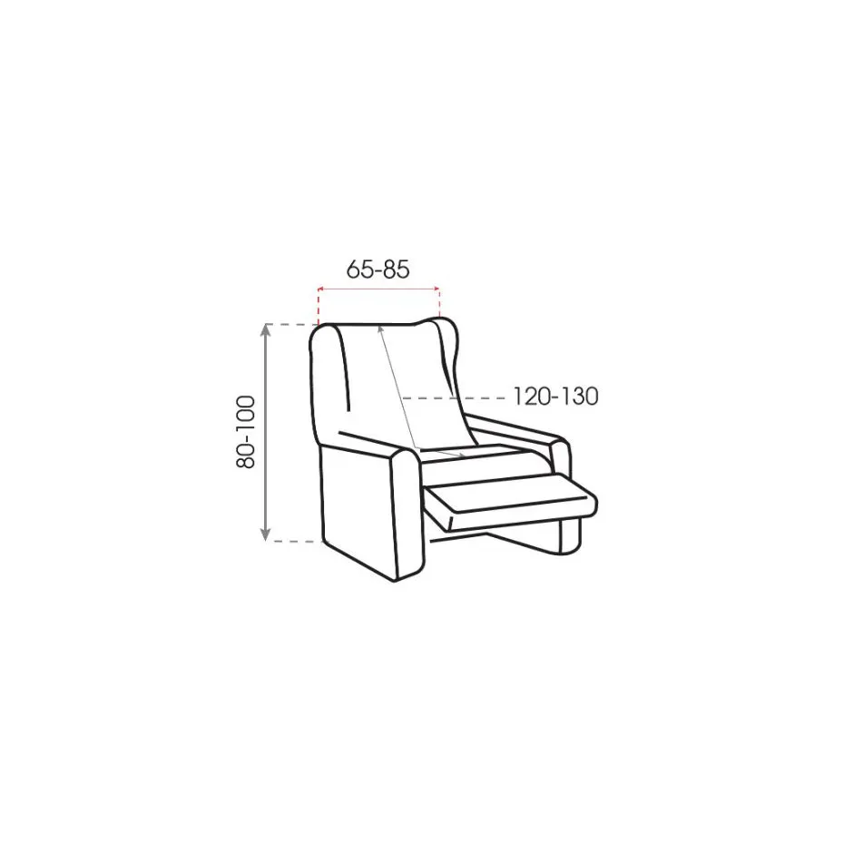 Funda Elastica Sillon Relax Teide – foto 2