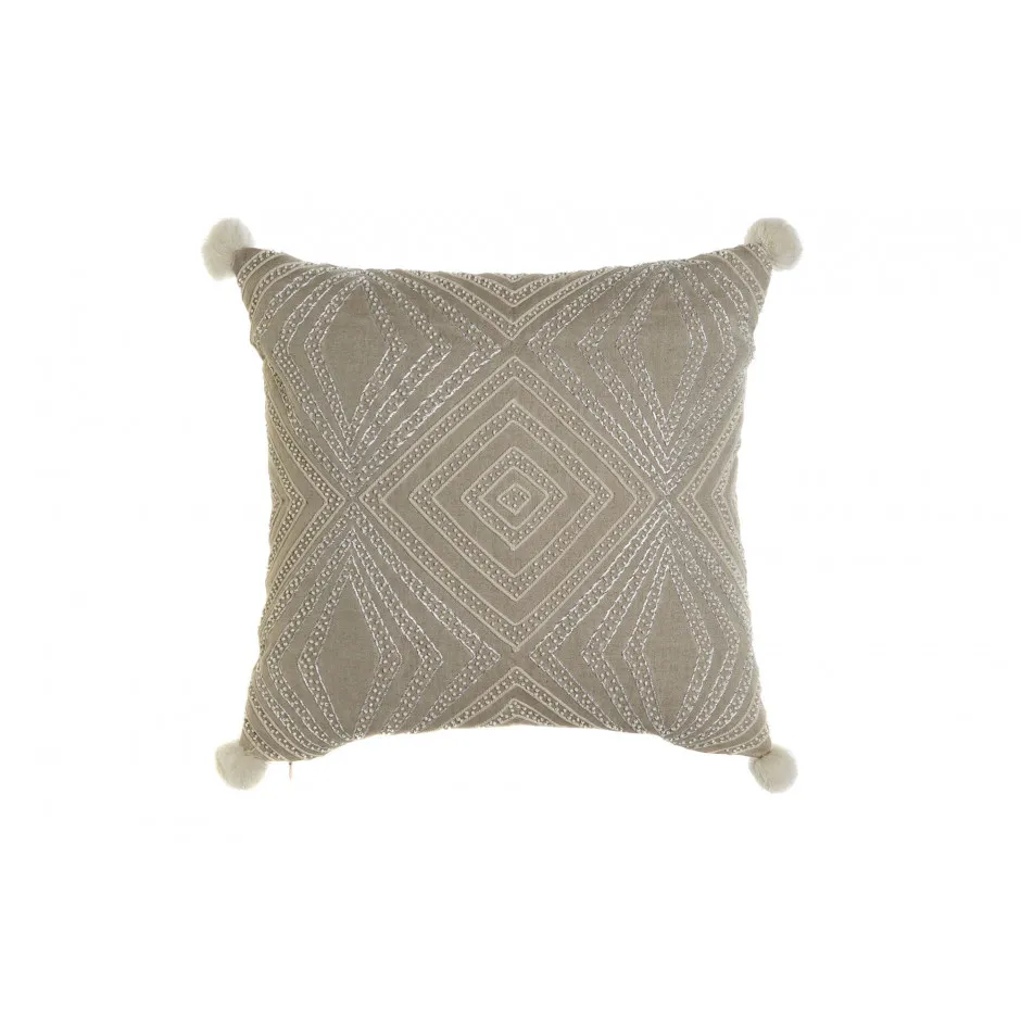 Cojin 50*50 Beige Pedreria – foto 1