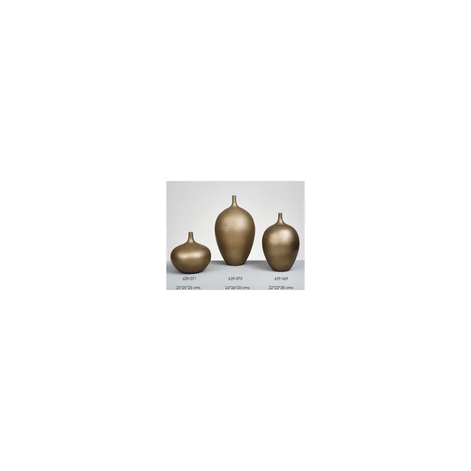 Jarron Ceramica Bronce – foto 1
