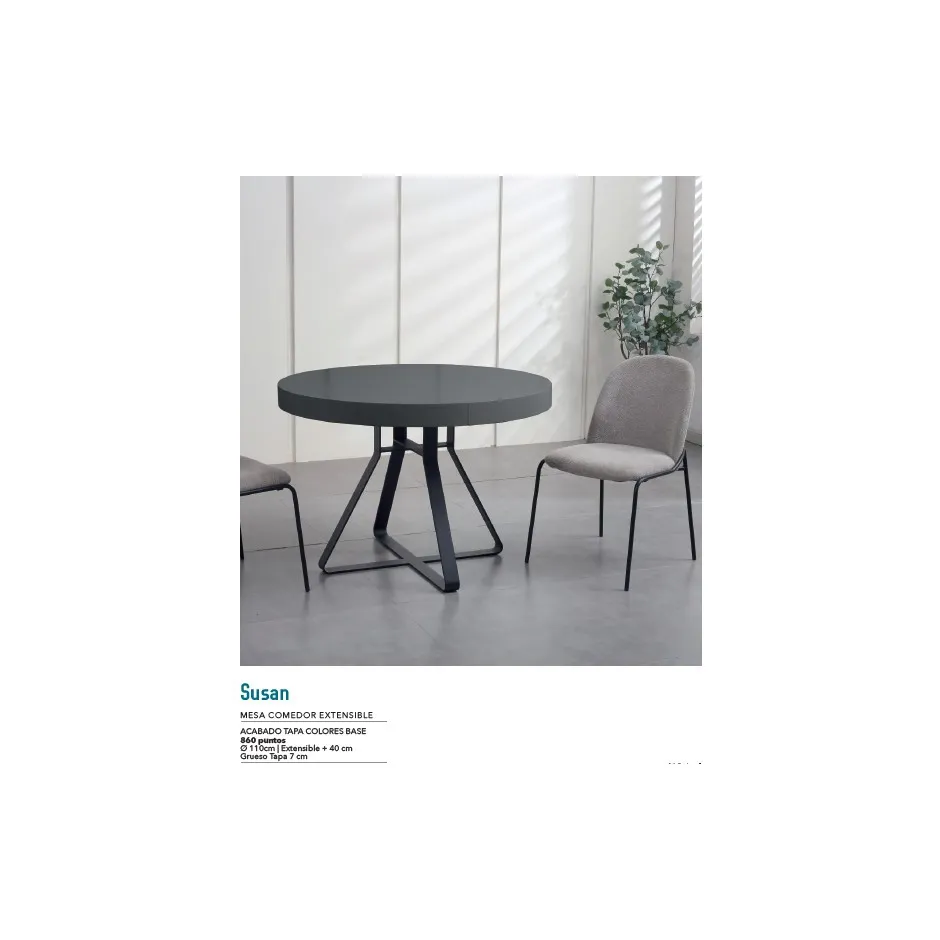Mesa Comedor Extensible Susan – foto 2