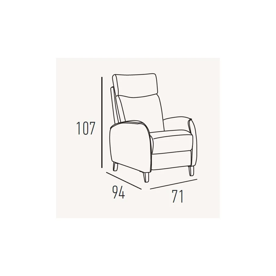 Sillón Relax Pol – foto 6