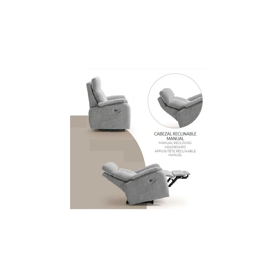 Sillon Relax Motorizado Helen – foto 2