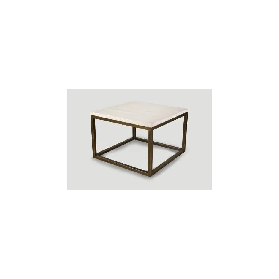 Mesa Centro Cubo Madera – foto 1
