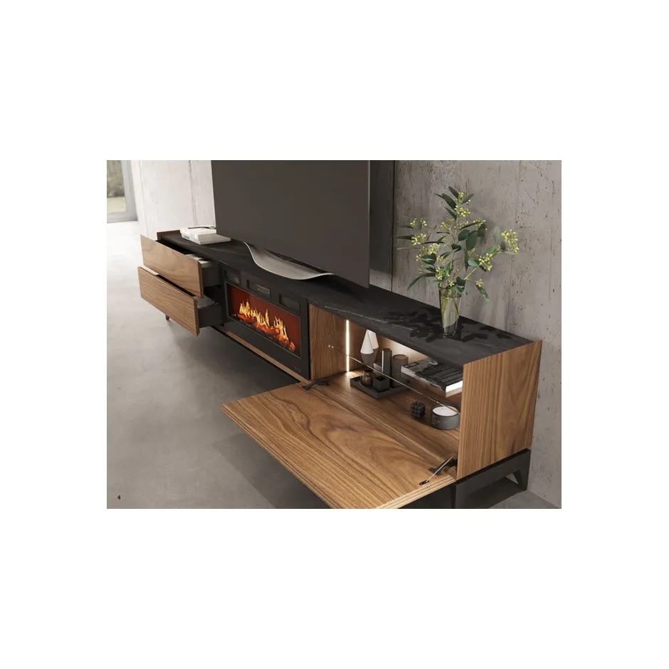 Mueble TV con Chimenea FIII01 – foto 2