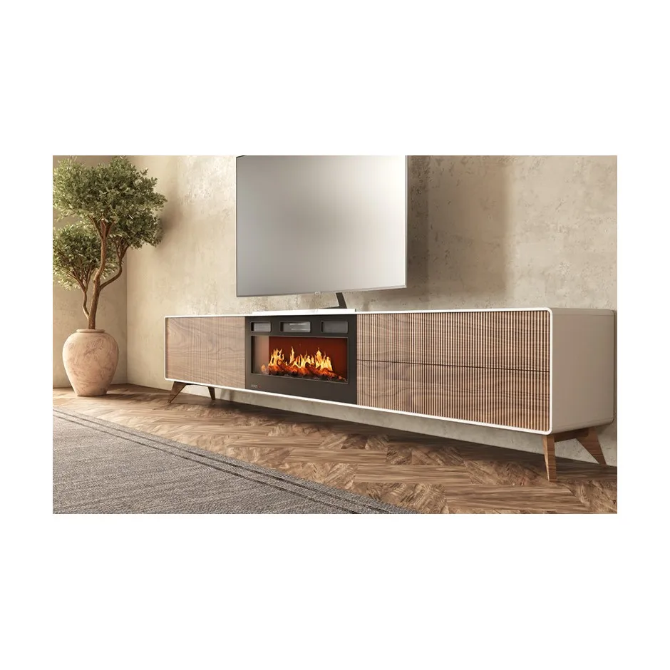 Mueble TV con Chimenea FIII02 – foto 1