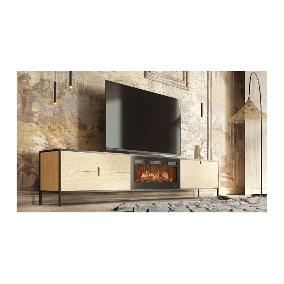 Mueble TV con Chimenea FIII06 – foto 1