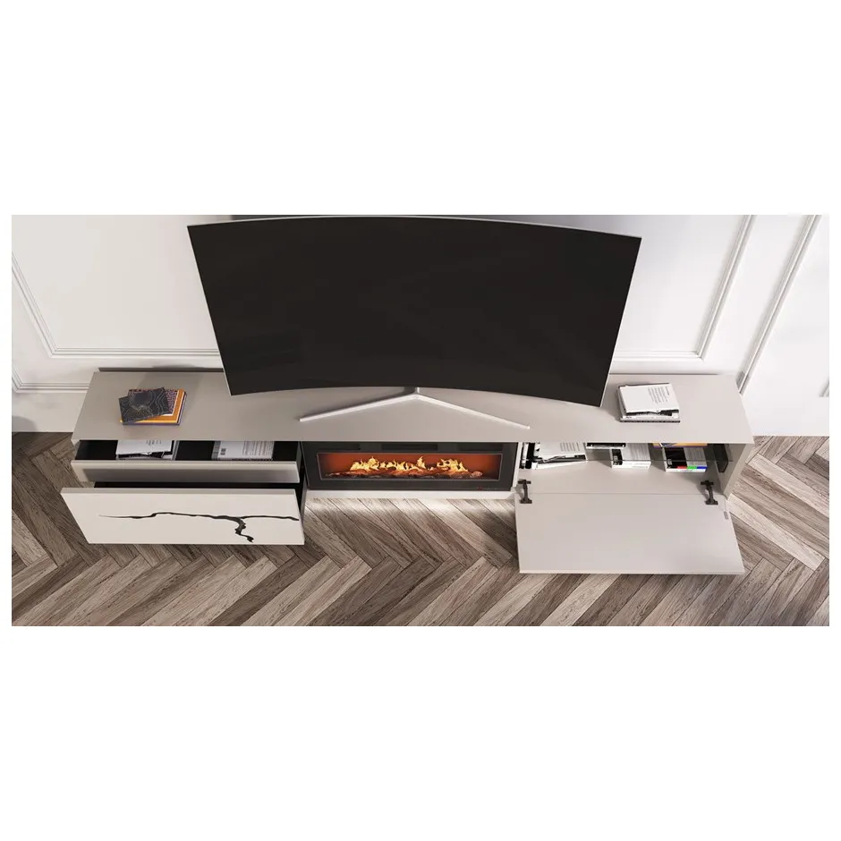 Mueble TV con Chimenea FIII12 – foto 2