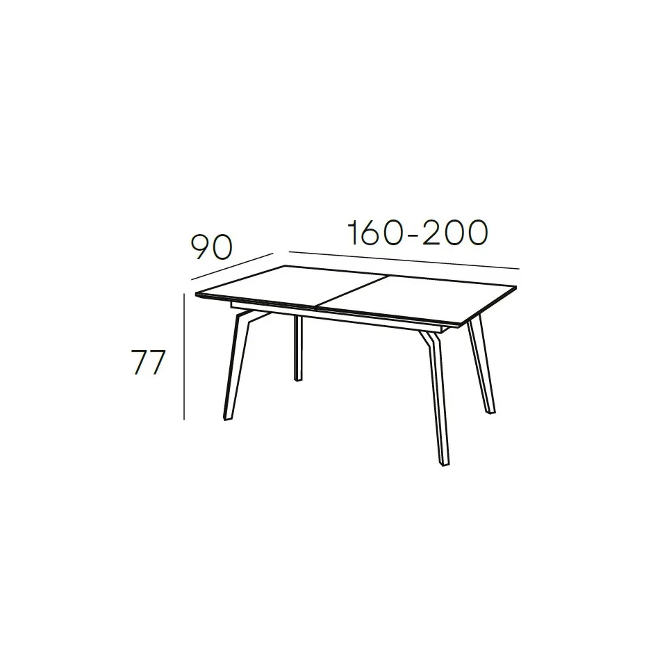Mesa Comedor Extensible Gael – foto 3