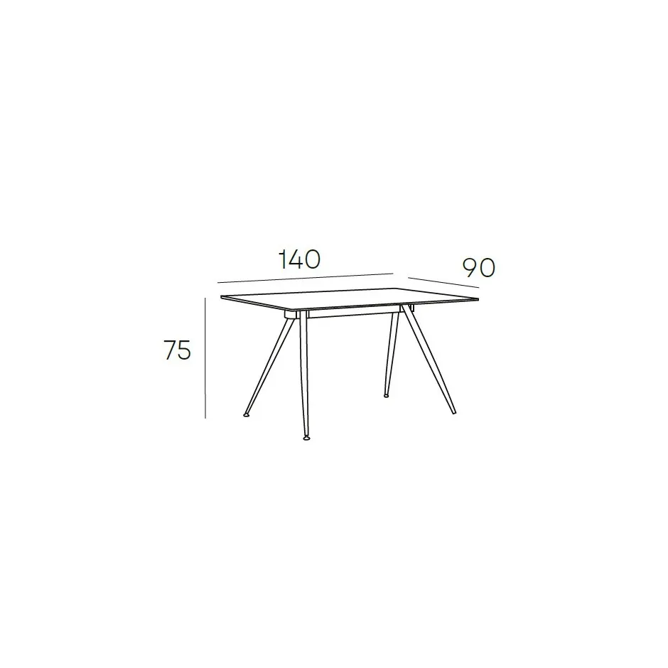 Mesa Comedor 140*90*75 Omara – foto 4