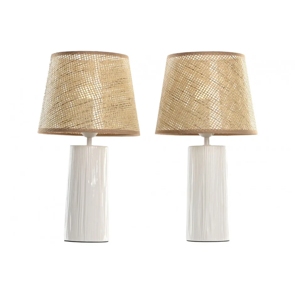 Lampara 22*40 Ceramica C/pantalla – foto 1