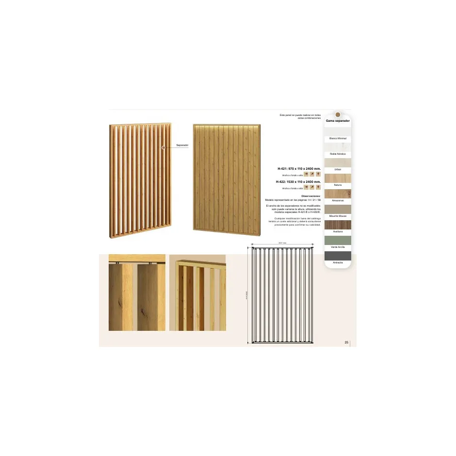 Panel Separador H-421 – foto 5