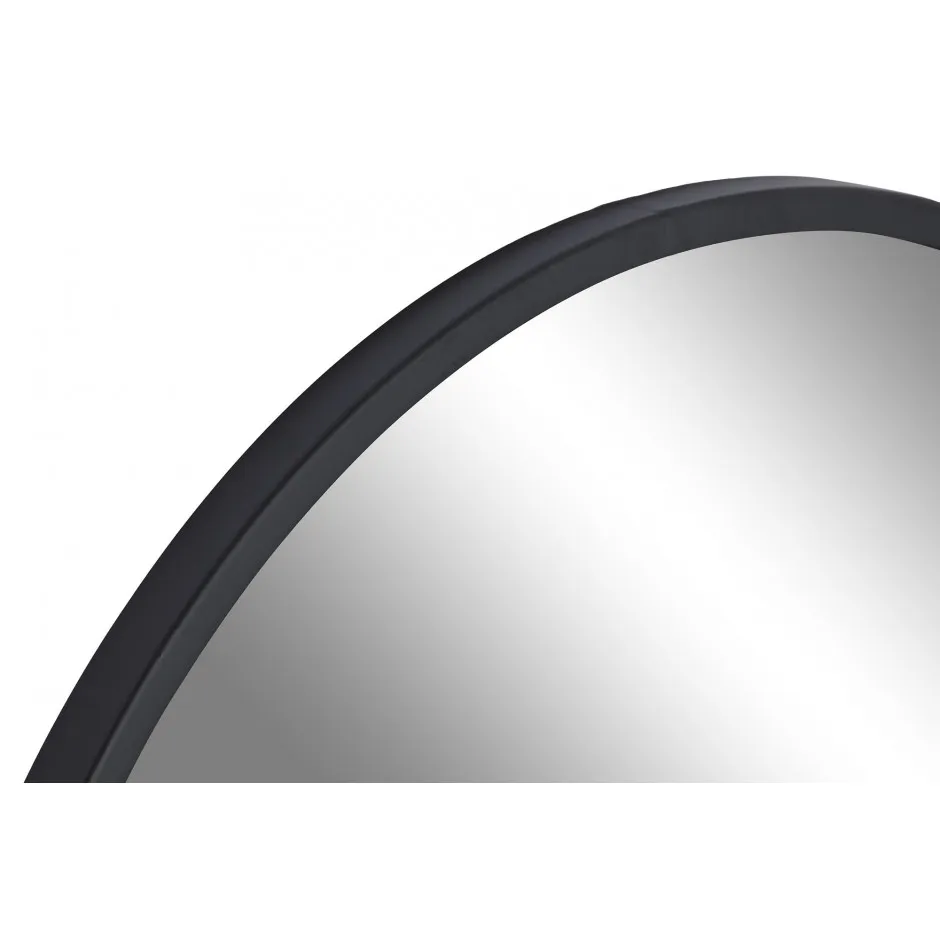 Espejo 60CM Metal Negro – foto 2