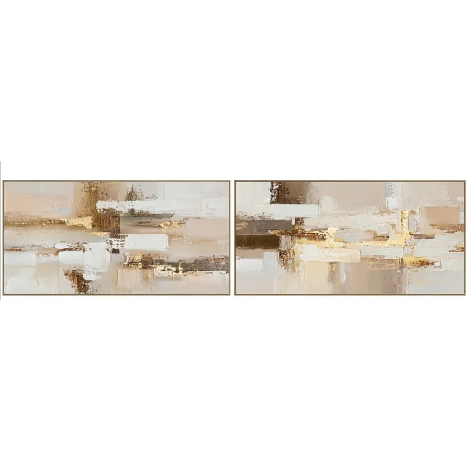 Cuadro 140*70 Abstracto Marron – foto 1